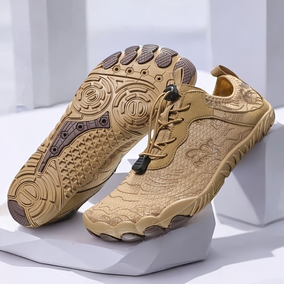 Men’s Quick Dry Water Shoes Lightweight Breathable Barefoot Swim Beach Hiking Sneakers Non Slip Aqua Shoes for Surfing Fishing Walking and Outdoor Sports