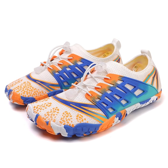 Men's Quick-Dry Water Sports Shoes – Lightweight Barefoot Beach Sneakers, Anti-Slip Outdoor Wading and Hiking Footwear for Summer Adventures