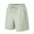 thumbnail image 1 of Men's Quick Dry Workout Shorts Drawstring Athletic Performance Shorts with Zipper Pockets for Gym Training Outdoor, 1 of 6