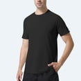 thumbnail image 1 of Men's Quick Dry Workout T-Shirts, Breathable Athletic Shirts with Stretch for Gym and Casual Wear, 1 of 6