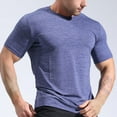 thumbnail image 1 of Men’s Quick Drying Running Shirts Loose Fit Performance Short Sleeve Lightweight Athletic Workout Shirts for Men, 1 of 4