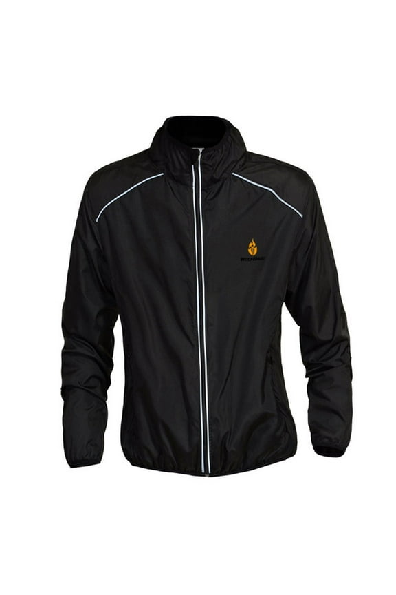 Men's Quick-dry Running Jacket, Convertible Cycling Jacket Windbreaker with Removable Sleeves