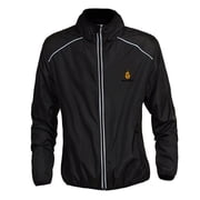 Mens Quick-dry Running Jacket, Convertible Cycling Jacket Windbreaker with Removable Sleeves