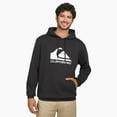 thumbnail image 1 of Men's Quiksilver Fleece Hoodie Color: Black White Size: L, 1 of 4