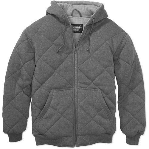 Men's Quilted Fleece Jacket