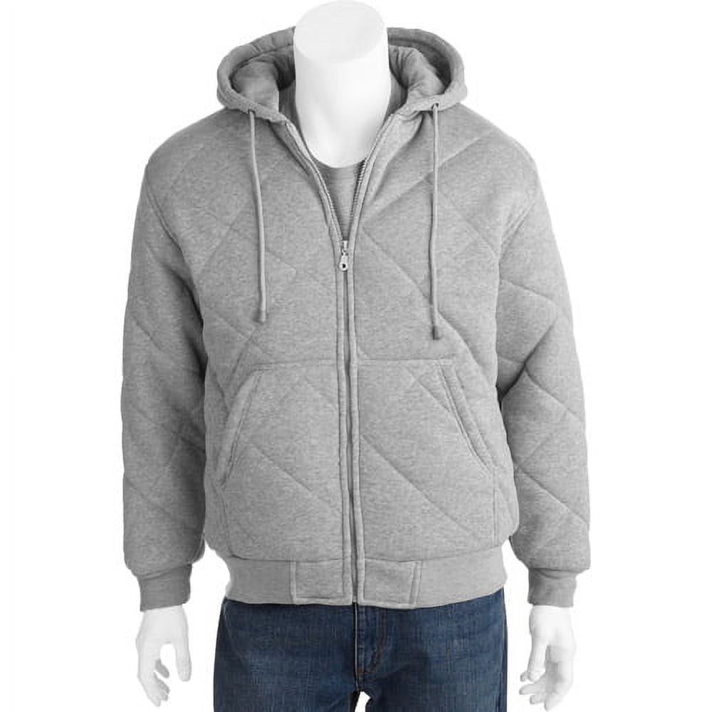 Men's Quilted Fleece Jacket