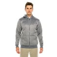 thumbnail image 1 of Men's Quilted Hoodie with Zipper and Drawstring, 1 of 2