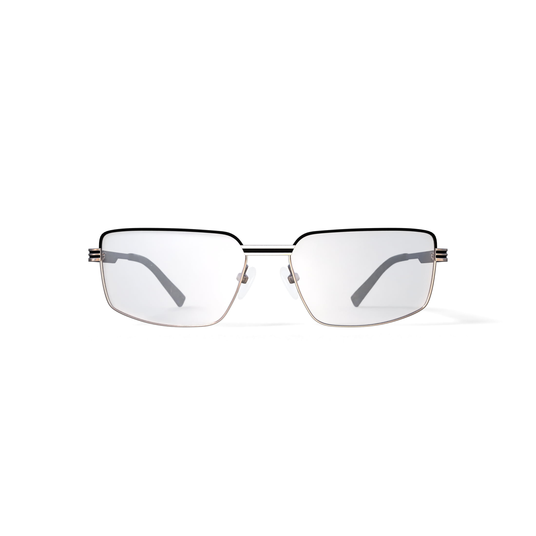 Reverb Men's RVMO5157 Prescription Eyeglasses with Case, Black