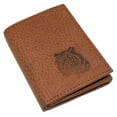 thumbnail image 1 of Men's RFID Blocking Tiger Genuine Leather Bifold Trifold Wallet Gift for Men Trifold, 1 of 7