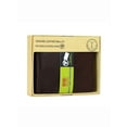 thumbnail image 1 of Men's RFID Signal Blocking Genuine Leather Traveller Wallet with Gift Box, 1 of 6