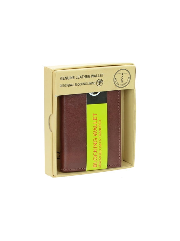 Men's RFID Signal Blocking Slim Wallet Card Case