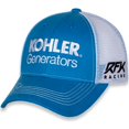 thumbnail image 1 of Men's RFK Racing Light Blue/White Brad Keselowski Kohler Adjustable Hat, 1 of 5