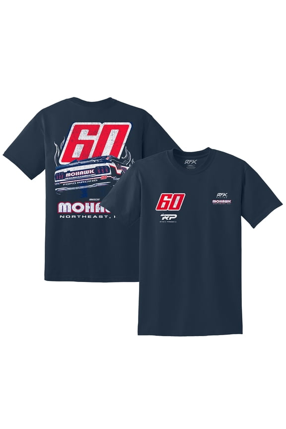 Men's RFK Racing Navy Ryan Preece Mohawk Northeast T-Shirt