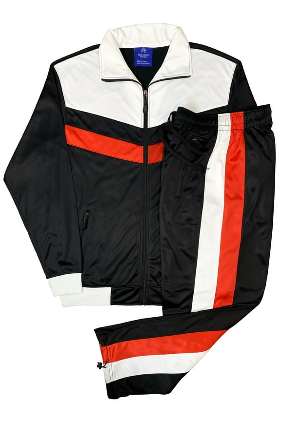 Men's RT Glad Tracksuit Active Track Jacket & Track Pants Outfit Suit