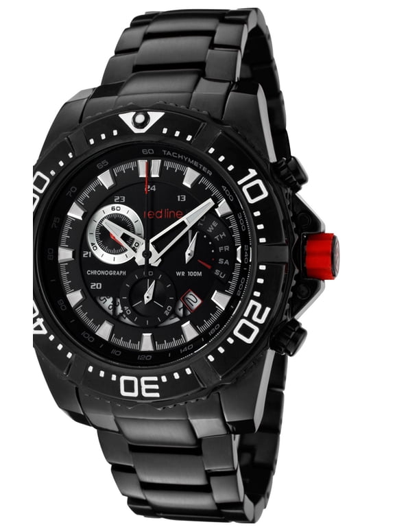 Men's Racer Chronograph Watch - Black
