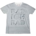 thumbnail image 1 of Men's Radiohead Note Pad (Cut-Out) (100% Organic Cotton) Slim Fit T-shirt XX-Large Grey, 1 of 3