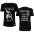 thumbnail image 1 of Men's Rage Against The Machine BOLA Album Cover (Back Print) Slim Fit T-shirt Medium Black, 1 of 3