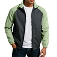 thumbnail image 1 of Men's Raglan Sleeve Casual Jacket Lightweight Comfortable Outdoor Sport Coat for Daily Wear, 1 of 9