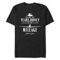 thumbnail image 1 of Men's Raiders of the Lost Ark It's Not the Years Honey It's the Mileage  Graphic Tee Black 3X Large, 1 of 5