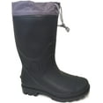 thumbnail image 1 of Men's Rain Boots Drawstring Slip-Resistant Waterproof Snow Mud Work, 1 of 4