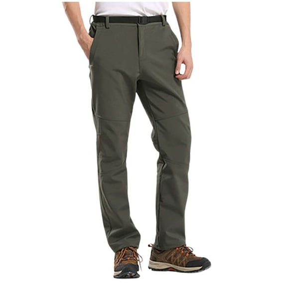 Men's Rain Pants Water Proof Rain Over Pants Warm Windproof Outdoor Pants For Hiking Fishing