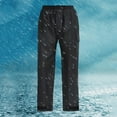 thumbnail image 1 of Men's Rain Pants Waterproof Over Pants Windproof Lightweight Hiking Pants Work Rain Outdoor for Golf, Fishing Hiking Pants Work Pants Functional Double Side Pockets, 1 of 6