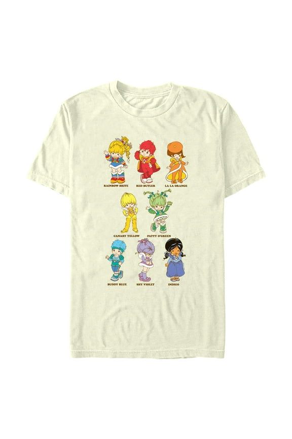 Men's Rainbow Brite Friends Introduction Graphic T-Shirt