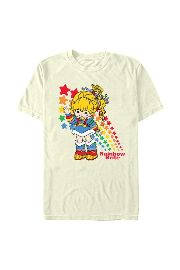 Men's Rainbow Brite Hello Portrait Graphic T-Shirt
