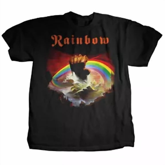 Men's Rainbow Rising T-shirt Black