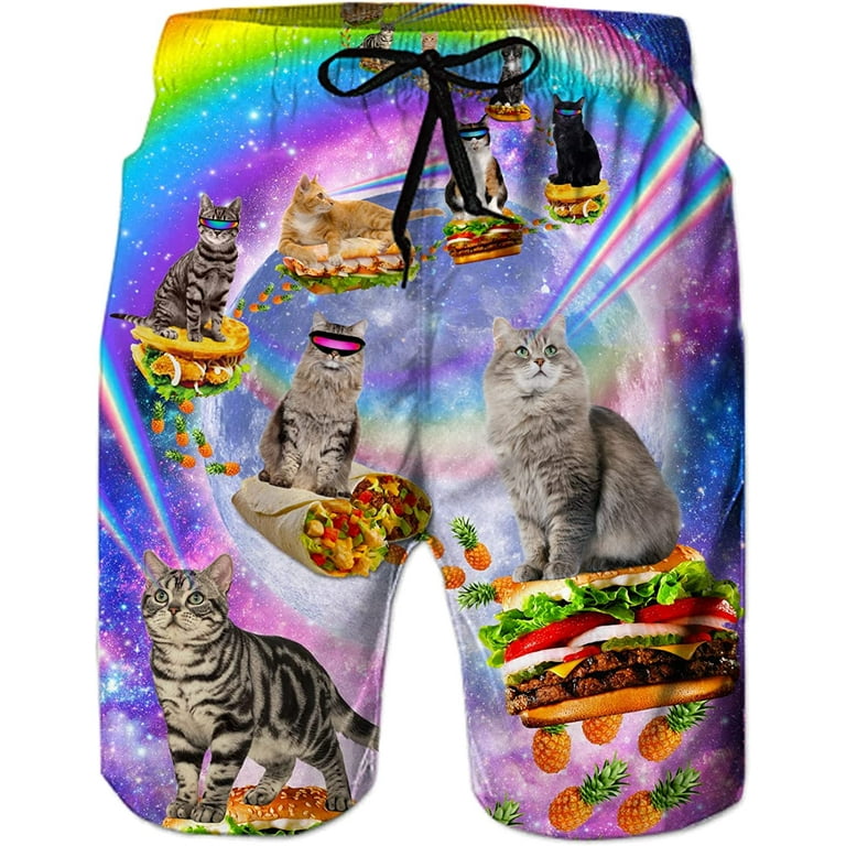 Cat swimming trunks sale
