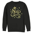 thumbnail image 1 of Men's Ralph Breaks the Internet Aurora Nap Queen  Sweatshirt Black X Large, 1 of 3