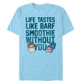 thumbnail image 1 of Men's Ralph Breaks the Internet Barf Smoothie  Graphic Tee Light Blue 2X Large, 1 of 3