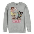 thumbnail image 1 of Men's Ralph Breaks the Internet Belle Tea Party  Sweatshirt Athletic Heather Medium, 1 of 3
