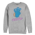 thumbnail image 1 of Men's Ralph Breaks the Internet Comfy Jasmine Sweatshirt Athletic Heather 2X Large, 1 of 3