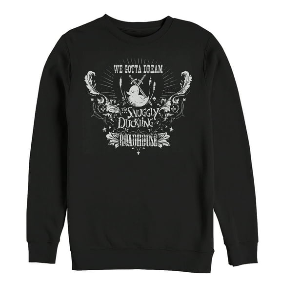 Men's Ralph Breaks the Internet Comfy Rapunzel  Sweatshirt Black Large