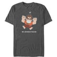 thumbnail image 1 of Men's Ralph Breaks the Internet Current Mood Graphic Tee Charcoal Heather Small, 1 of 4