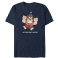 thumbnail image 1 of Men's Ralph Breaks the Internet Current Mood  Graphic Tee Navy Blue Small, 1 of 4