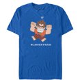 thumbnail image 1 of Men's Ralph Breaks the Internet Current Mood Graphic Tee Royal Blue Small, 1 of 4