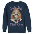 thumbnail image 1 of Men's Ralph Breaks the Internet Merida Hair  Sweatshirt Navy Blue Small, 1 of 3