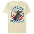 thumbnail image 1 of Men's Ratatouille Little Chef Remy Circle Graphic Tee Cream Medium, 1 of 4