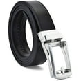 thumbnail image 1 of Men's Ratchet Belt Genuine Leather Mens Belt with Slide Ratchet Belts for men, 1 of 7