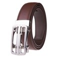thumbnail image 1 of Men's Ratchet Belt Leather Automatic Buckle One Size,Adjust 28-46inch, 1 of 3