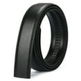 thumbnail image 1 of Men's Ratchet Belt Strap 35mm Width Only Replacement Leather Belt For Automatic Belt Buckle, 1 of 4