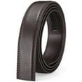thumbnail image 1 of Men's Ratchet Belt Strap 35mm Width Only Replacement Leather Belt For Automatic Belt Buckle, 1 of 4