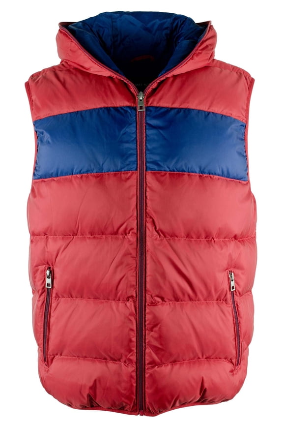 Men's Real Down Lighweight Puffer Vest-WR-M