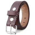 thumbnail image 1 of Men's Real Genuine Leather Belt Black 1.5" Wide 100% One Piece Buffalo Leather, 1 of 4