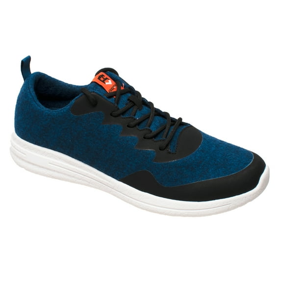Men's Real Wool Casual Navy/Black
