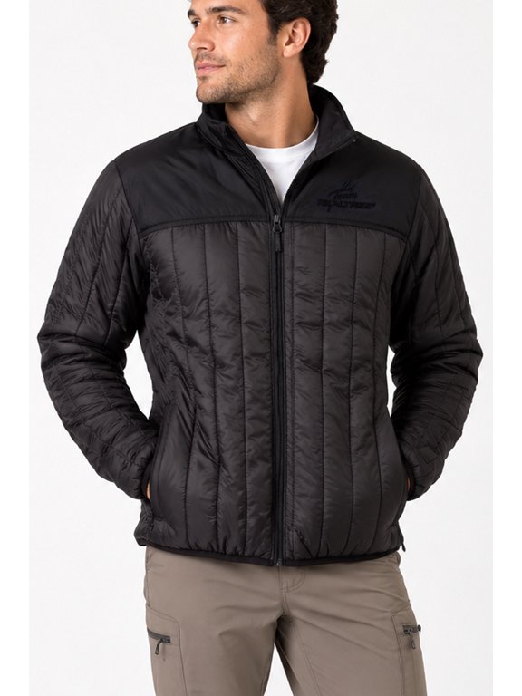 Men's Realtree 40th Anniversary Pro Staff Black Puff Jacket | Lmited Edition