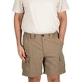 thumbnail image 1 of Men's Realtree 6 Pocket Fishing Shorts, Stone, L, 1 of 5