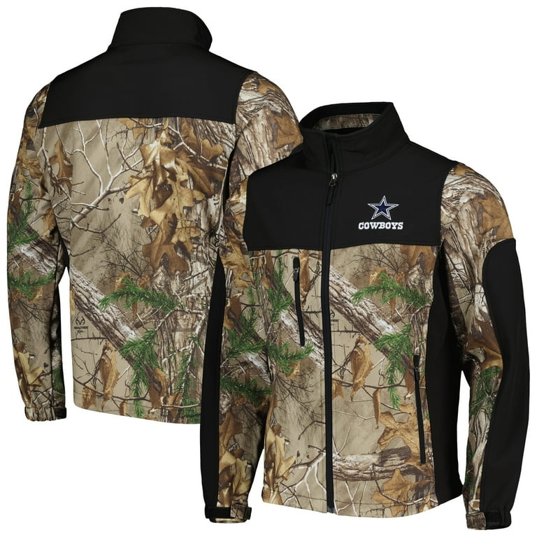 Men's Realtree Camo/Black Dallas Cowboys Hunter Softshell Full-Zip Jacket -  Walmart.com